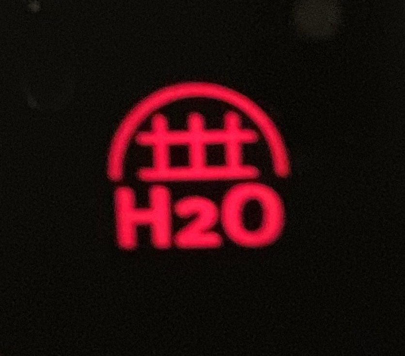 Red H2O Light on Whirlpool Refrigerator 