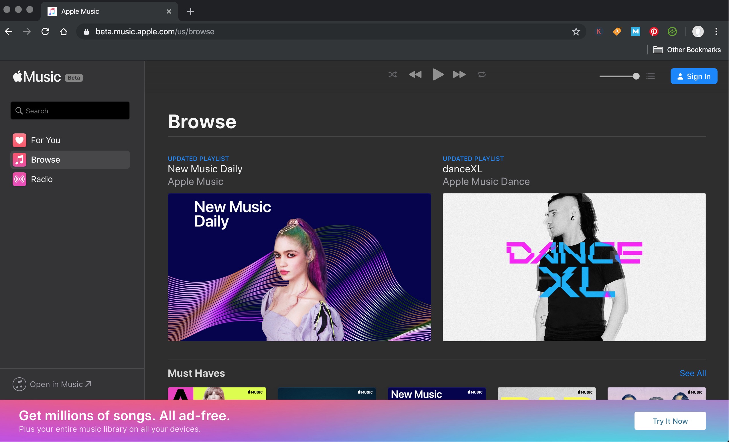 Apple Music Is Now On The Web!